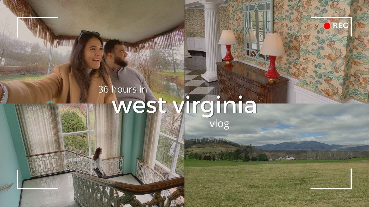 West Virginia Travel Vlog | 36 hours in White Sulphur Springs