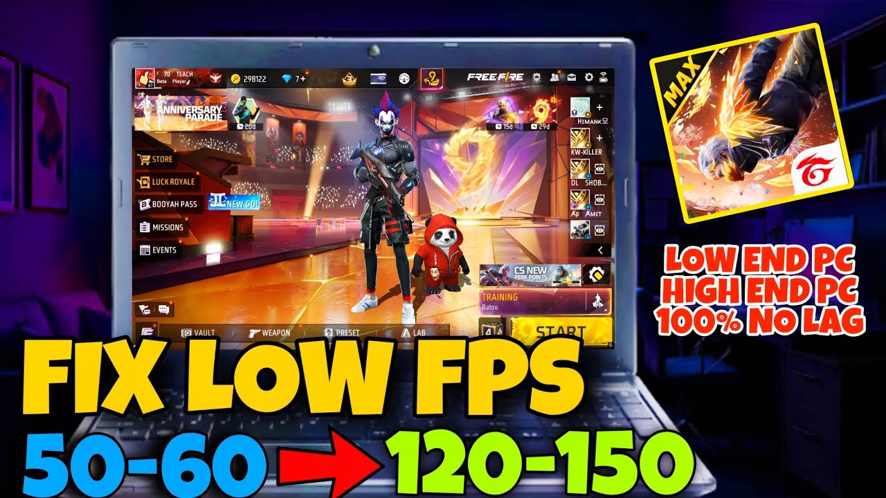 Best Emulator Setting For Fix Lag On Free Fire Pc | Free Fire Lag Fix On Low End Device #freefirepc