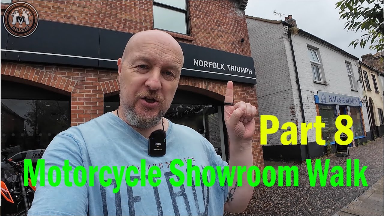 Motorcycle Showroom Walk Part 8 - Lings Watton TRIUMPH & MORE