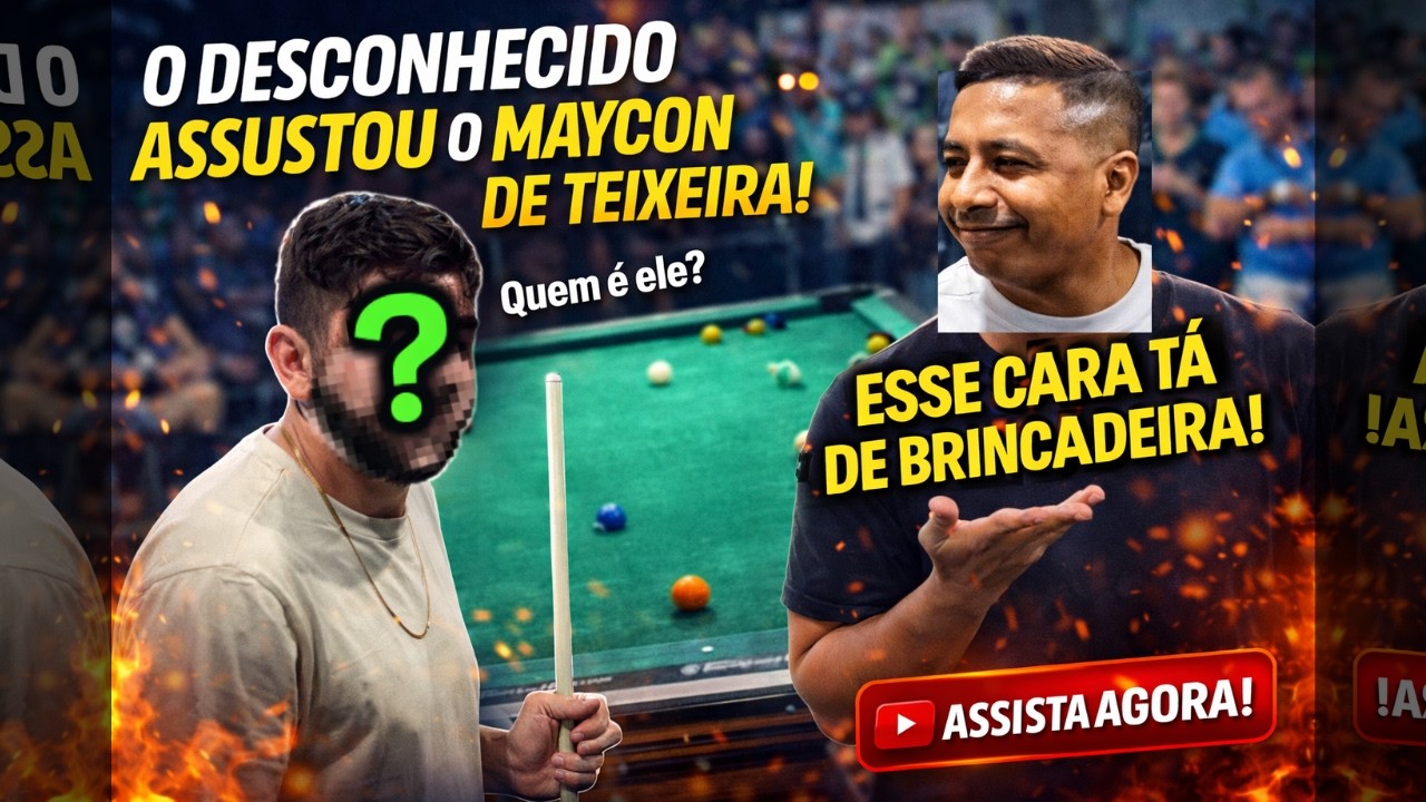 O DESCONHECIDO SURPREENDEU O MAYCON DE TEIXEIRA!