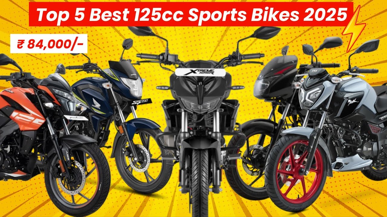 Top 5 Best 125cc Sports Bikes 2025 | Mileage & Performance | On Road Price | Best 125cc Bikes