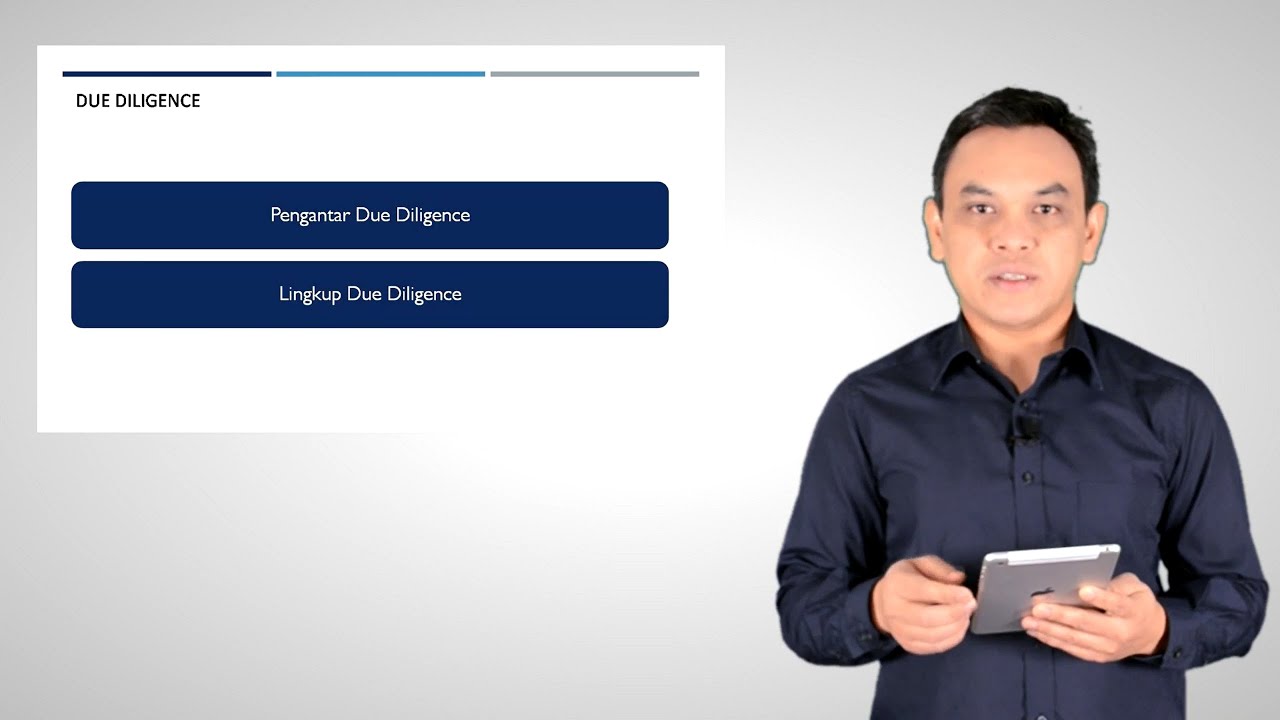Due Dilligence Merger dan Akuisisi - Buku Merger & Acquisition Playbook