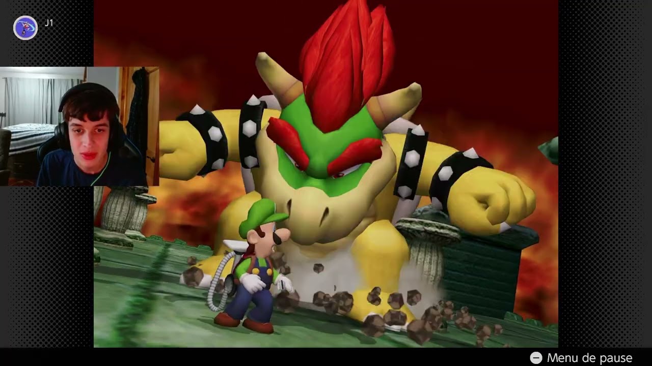 LUIGI'S MANSION 1 LUIGI AFRONTE LE ROI BOO ET BOWSER PARTIE 11 FIN