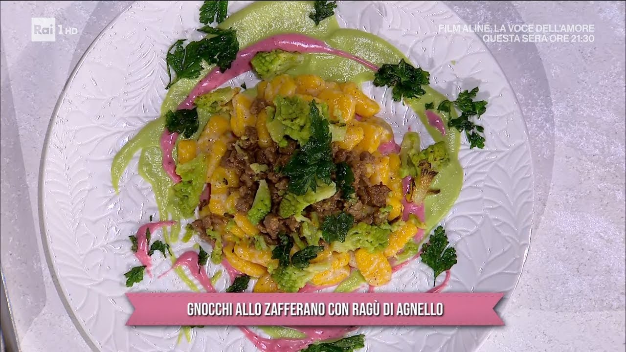 Gnocchi allo zafferano e il ragù di agnello - È sempre mezzogiorno - 20/02/2024
