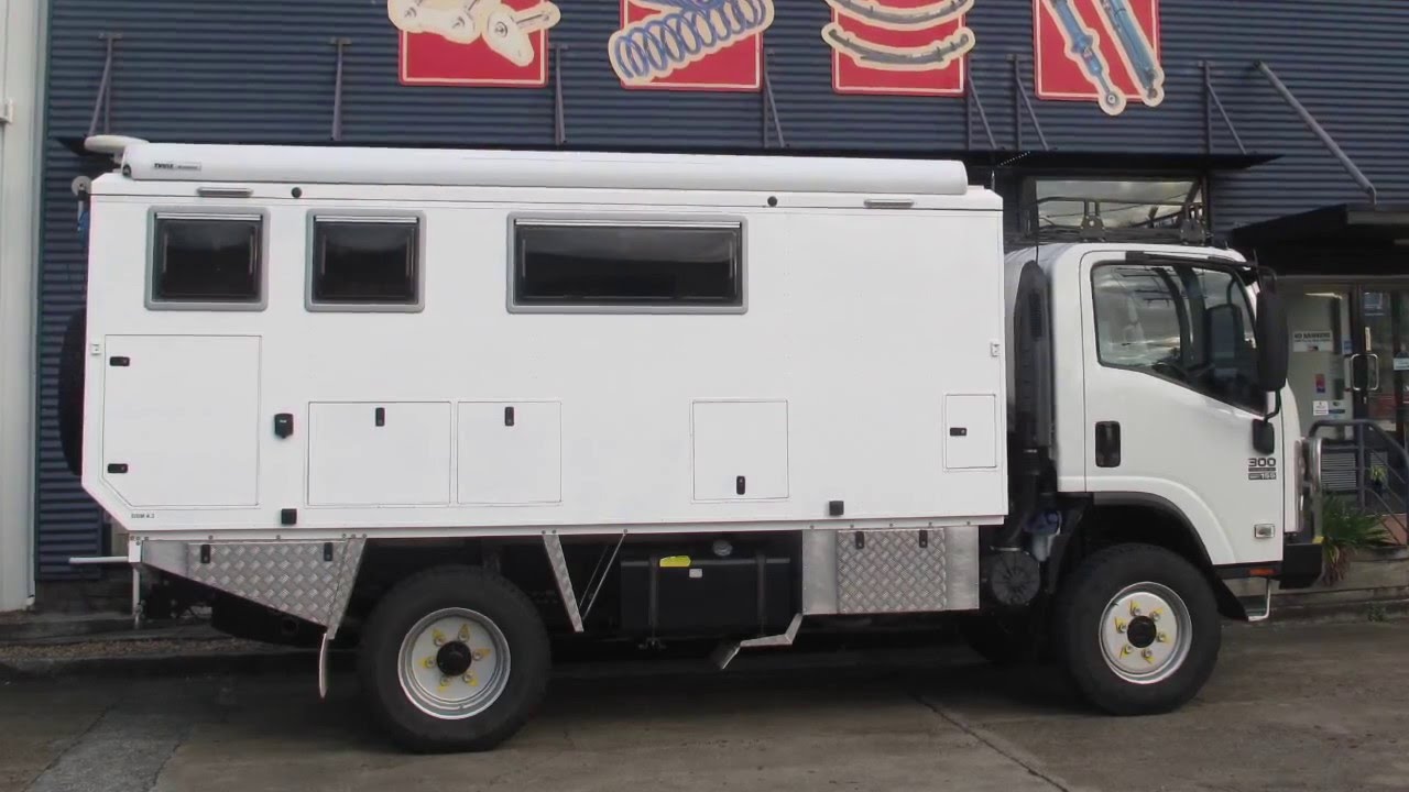 Improved Isuzu NPS300 Suspension Upgrade 4x4 Truck