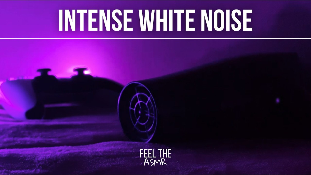 ASMR Hair Dryer Sound | Intense White Noise for Sleep & Study (No Talking) 🎧