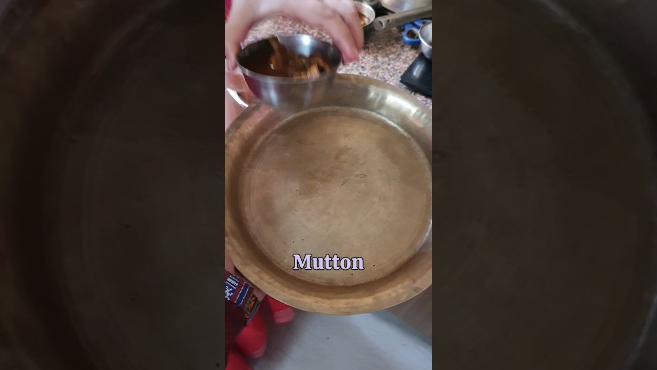 Simple Nepali Thali | Ghar Ka Khana For Dashain | Dashain Special 🤤🤤 #thali #shorts