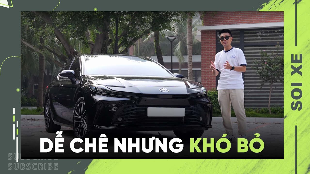 #12 Toyota Camry 2.0Q 2025: Bản base, chẳng hybrid... Nhưng khó chia tay vì những lý do này!