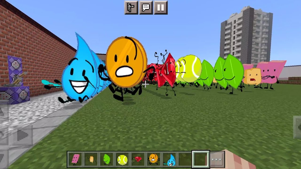 BFDI: Teardrop Nextbot Added in Minecraft PE | #minecraftpeaddons