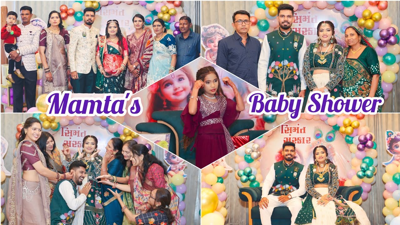 Mamta's Baby Shower | મમતાનું શ્રીમંત | Dhaval & Mamta Shrimant | DM Vlogs