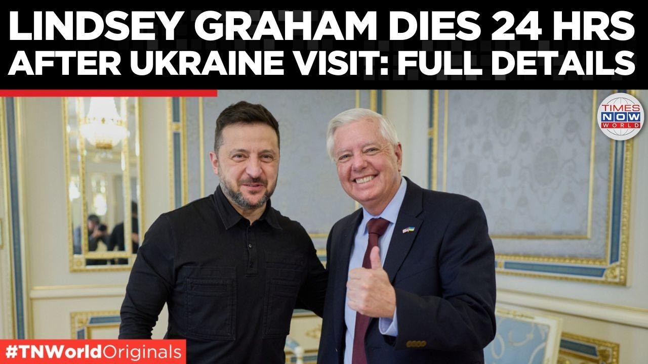 BREAKING: US Senator Lindsey Graham Dies at 71 Following Sudden Illness After Returning From Kyiv