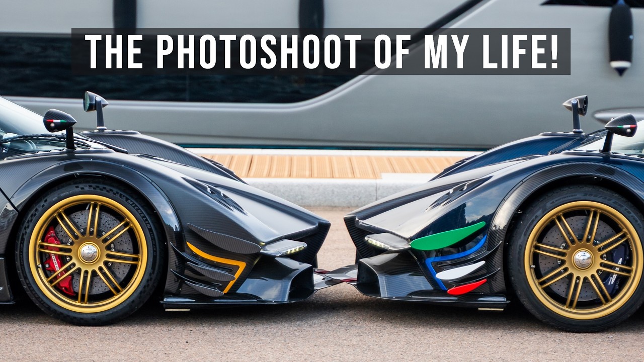 Zonda R Photoshoot - The perfect end to my Sardinia trip