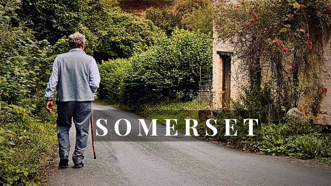 Peaceful Somerset: Countryside Walk & Axbridge Village 4K
