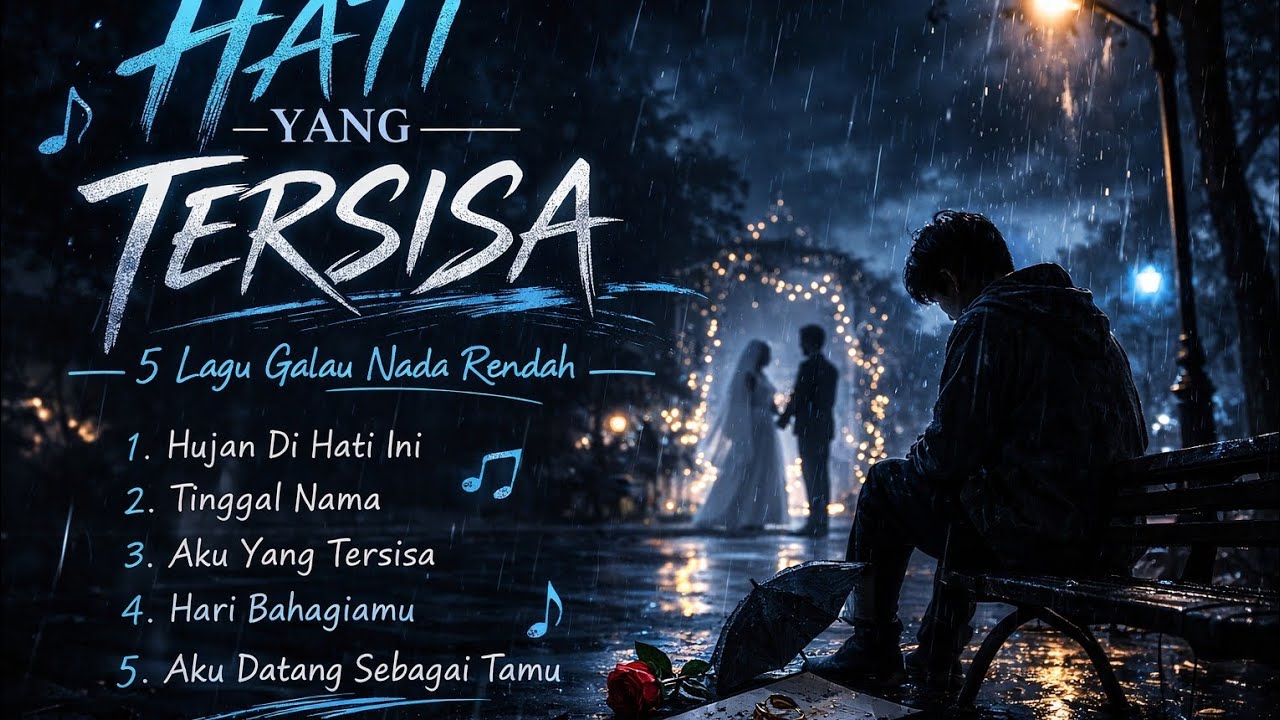 HATI YANG TERSISA 💔 5 Lagu Galau Malaysia Nada Rendah Paling Sedih 2026 | Lagu Ditinggal Nikah