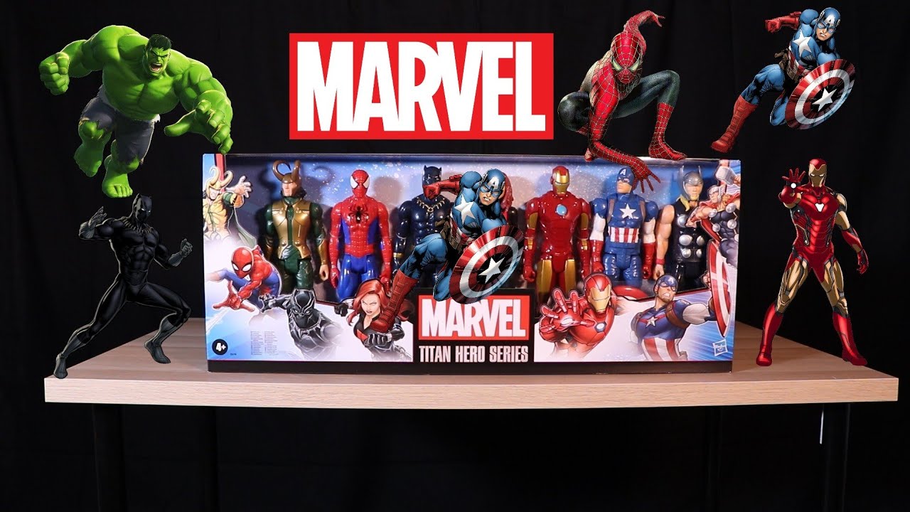 UNBOXING Marvel Titan Hero Series