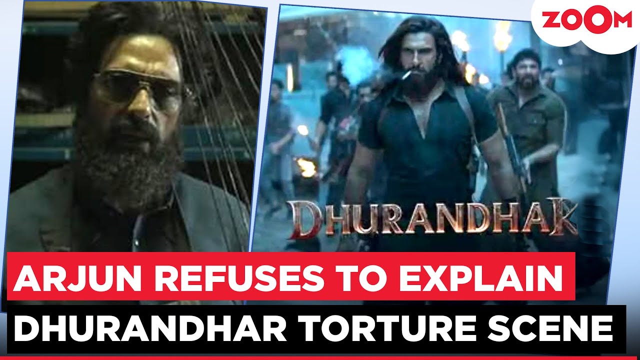 Arjun Rampal REFUSES to answer questions on his gory torture scene in Dhurandhar trailer
