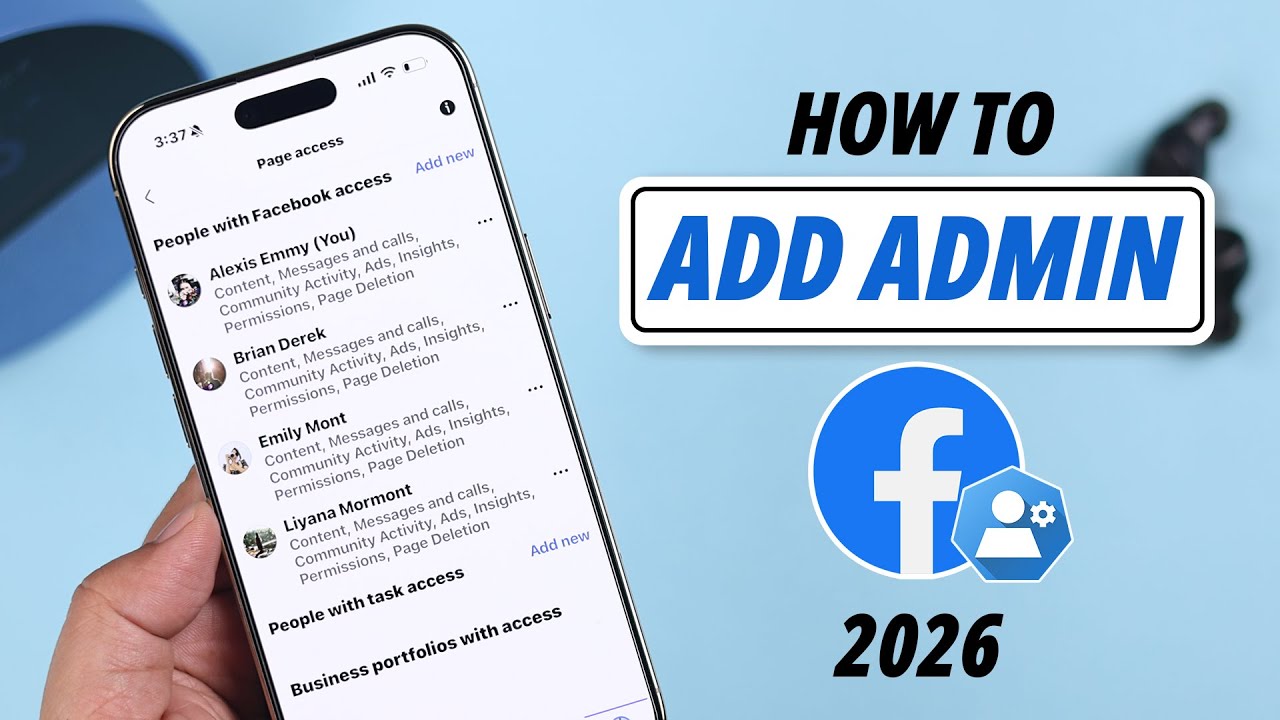 How to Add Admin on Facebook Page [2026]