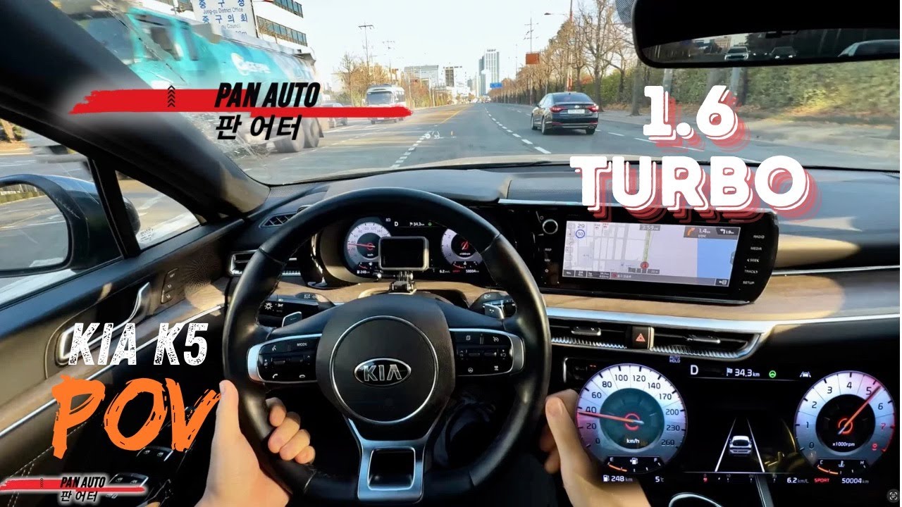 🇰🇷KIA K5 1.6 turbo POV ЗА РУЛЕМ