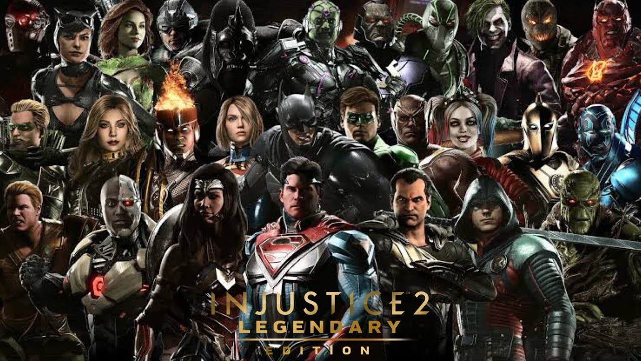 Injustice 2: Legendary Edition - Todos os Especiais de Todos os Personagens + DLC | Gameplay