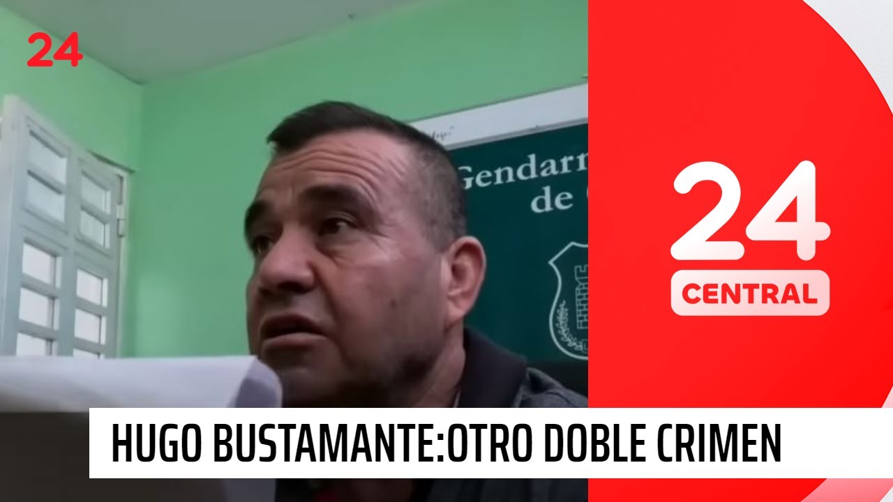 Hugo Bustamante: descubren otro doble crimen del “psicópata del tambor” | 24 Horas TVN Chile