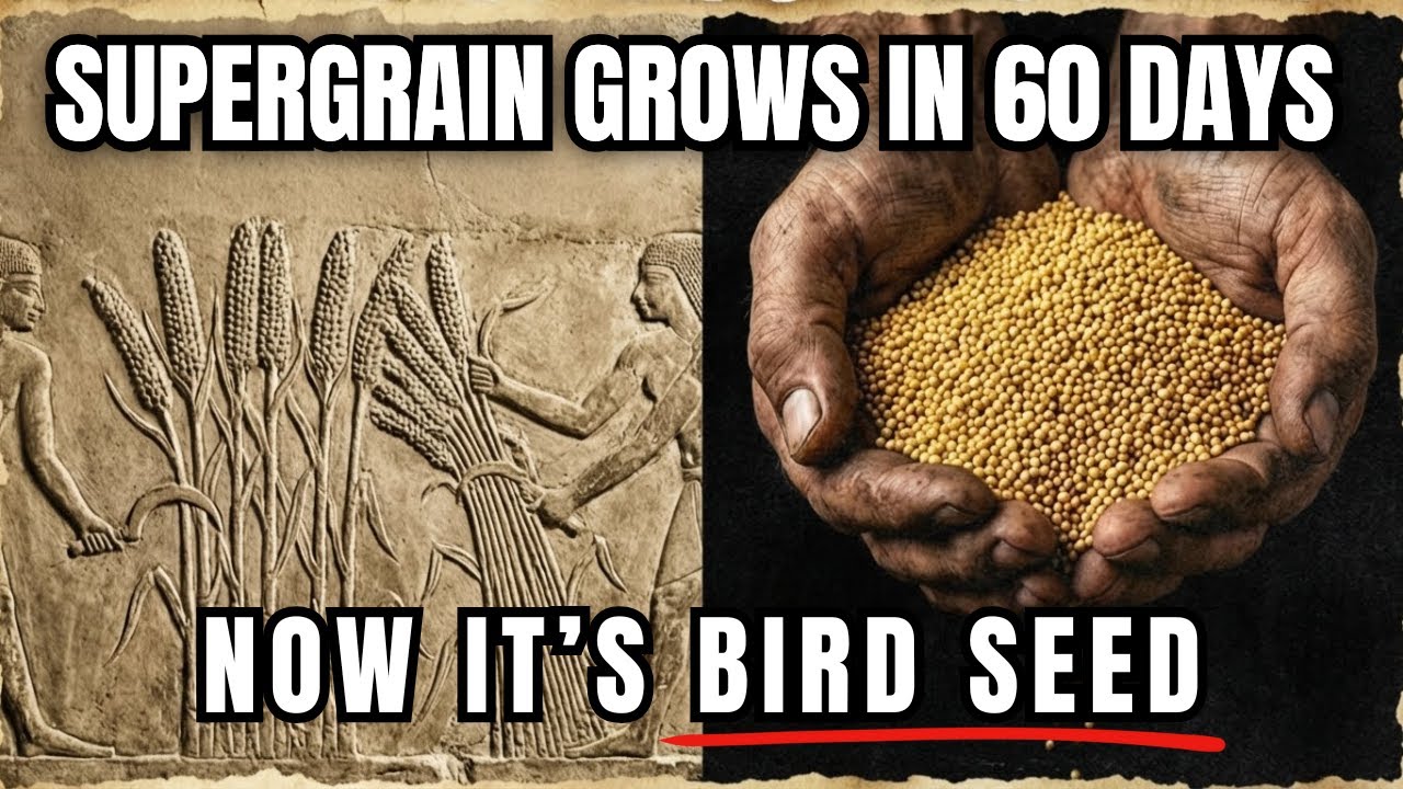 First Grain Humans Ever Planted. Grows In 60 Days. Now We Call It Bird Seed.