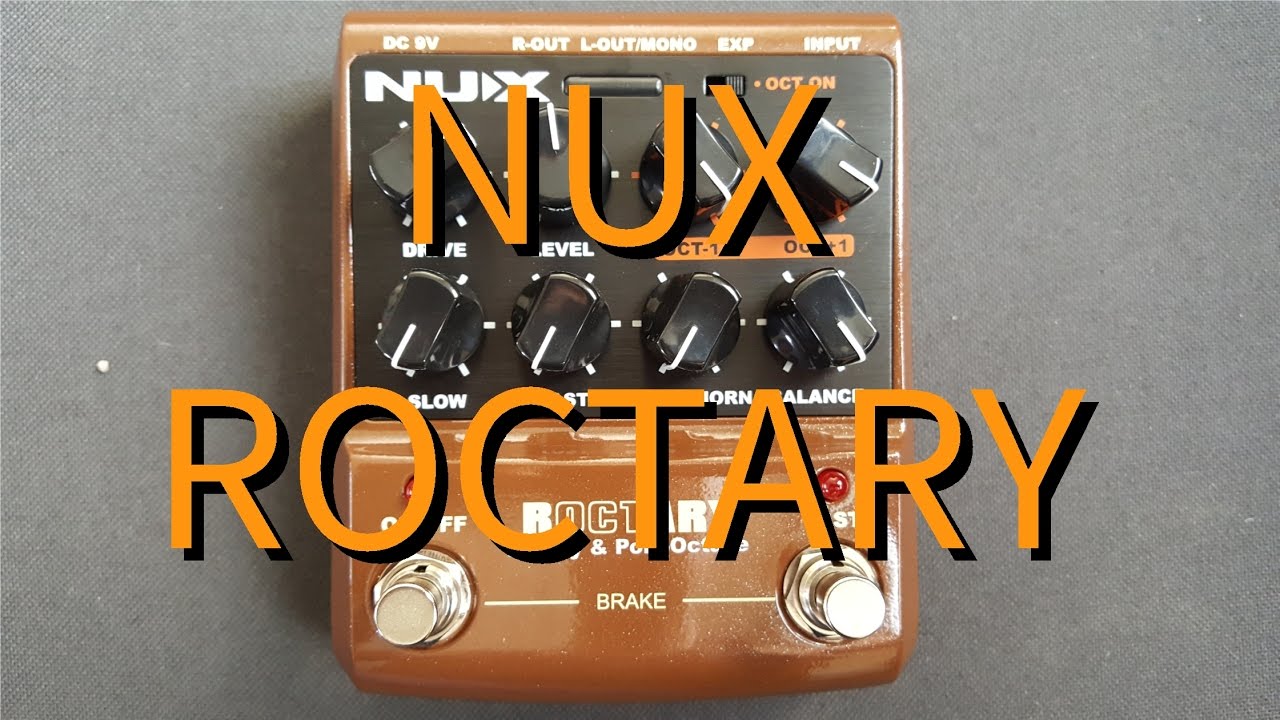 NUX ROCTARY Demonstration