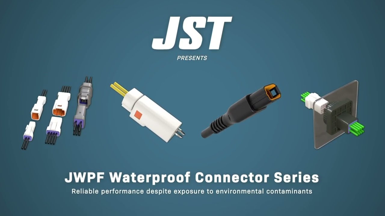 JST Waterproof Connectors and Assemblies