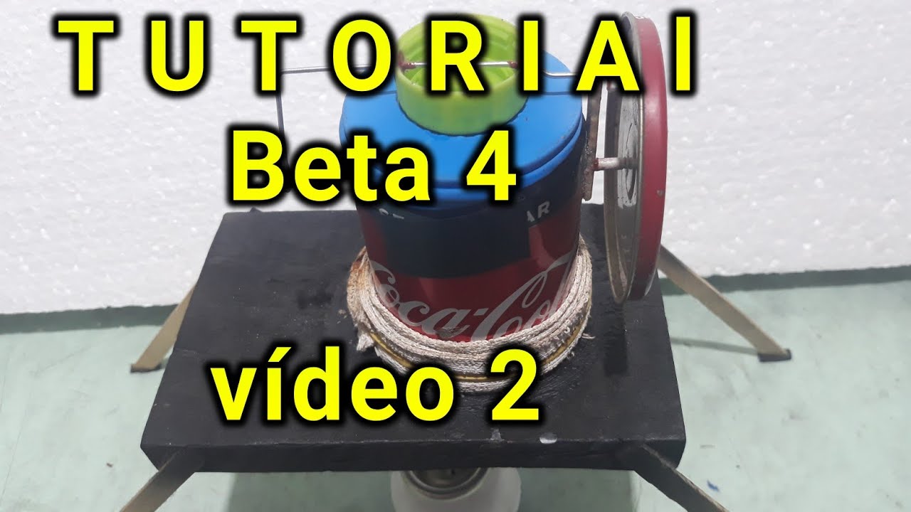 Tutorial básico Motor stirling Beta 4
