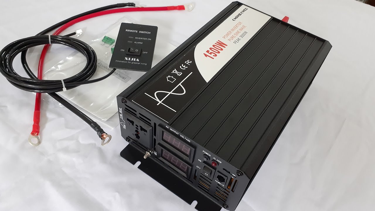 1500W Swipower pure sine wave solar power inverter review