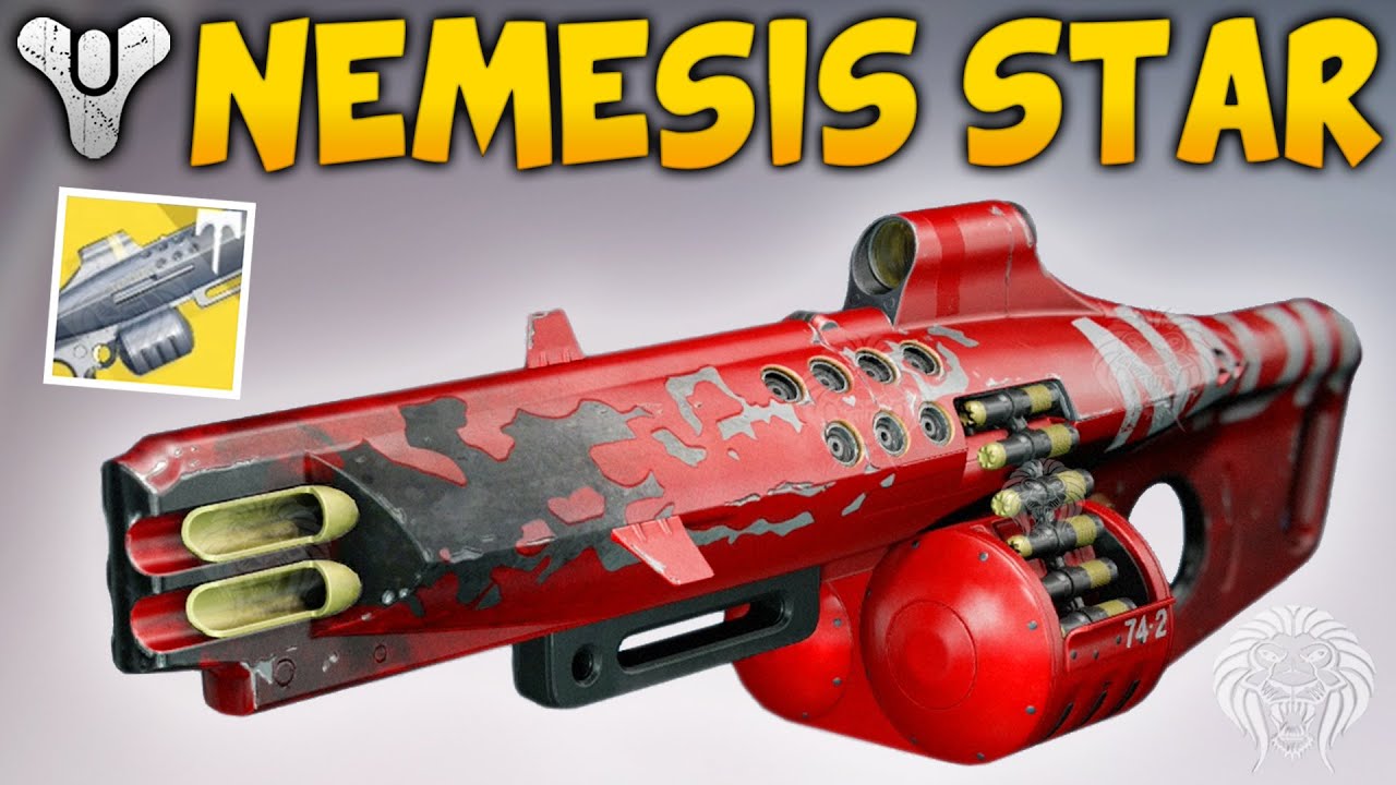 Destiny: NEW EXOTIC MACHINE GUN! Nemesis Star Review & Gameplay (Rise of Iron)