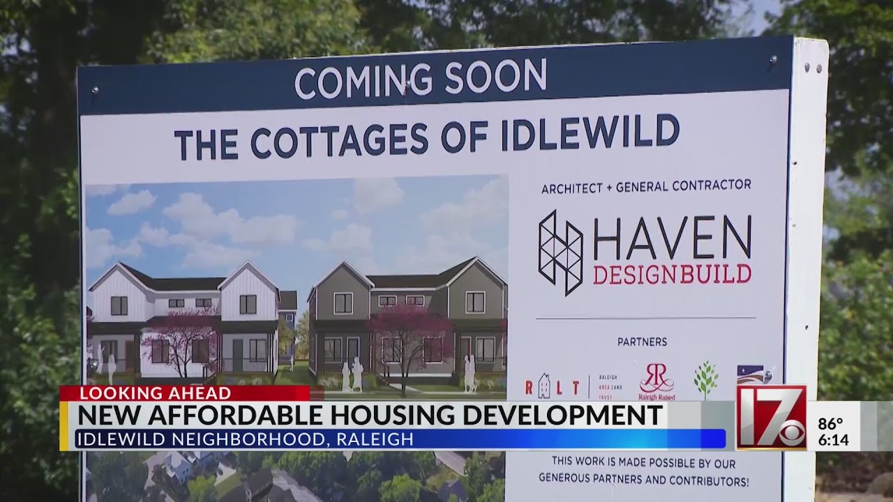 New affordable housing development in Raleigh