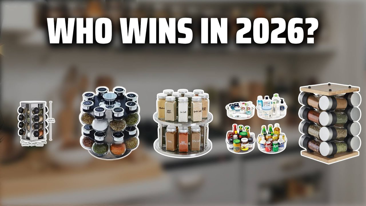 The Top 5 Best Spice Rack in 2026 - Must Watch Before Buying!