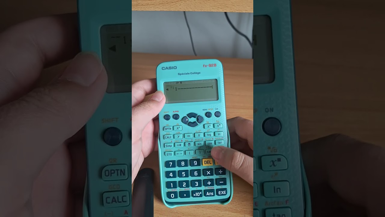 tuto comment jouer a super mario bros sur calculatrice casio fx 92B