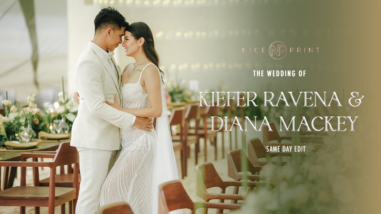 Kiefer Ravena and Diana Mackey | PALAWAN On Site Wedding Film by Nice Print Photography