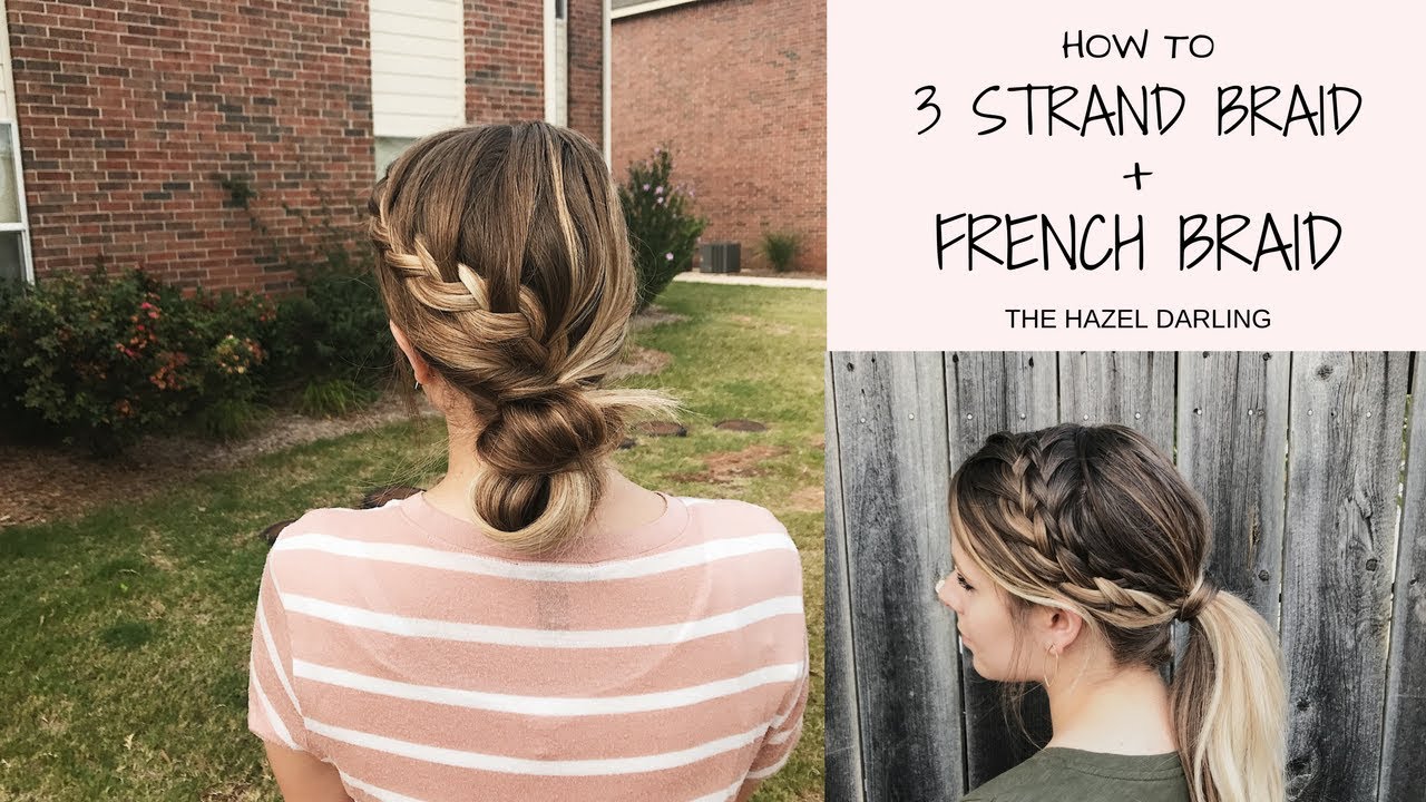 How to French Braid! | HAZEL DARLING