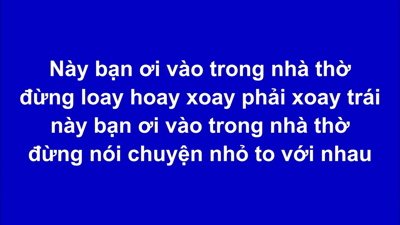 V&Agrave;O NH&Agrave; CH&Uacute;A CHA