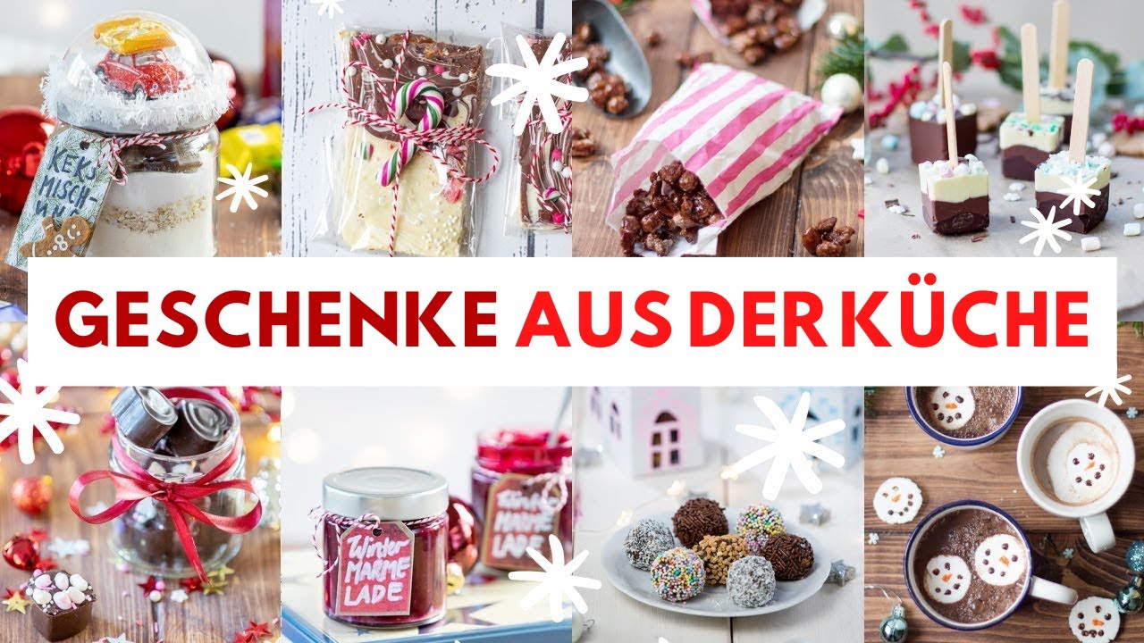 10 Geschenke aus der Küche! Einfache und günstige Geschenkideen