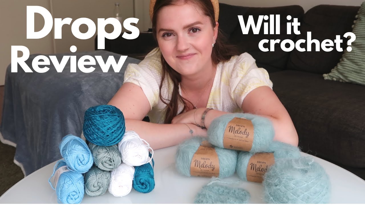 Yarn newbie unboxes and reviews Drops Design yarns | The Mindful Creators