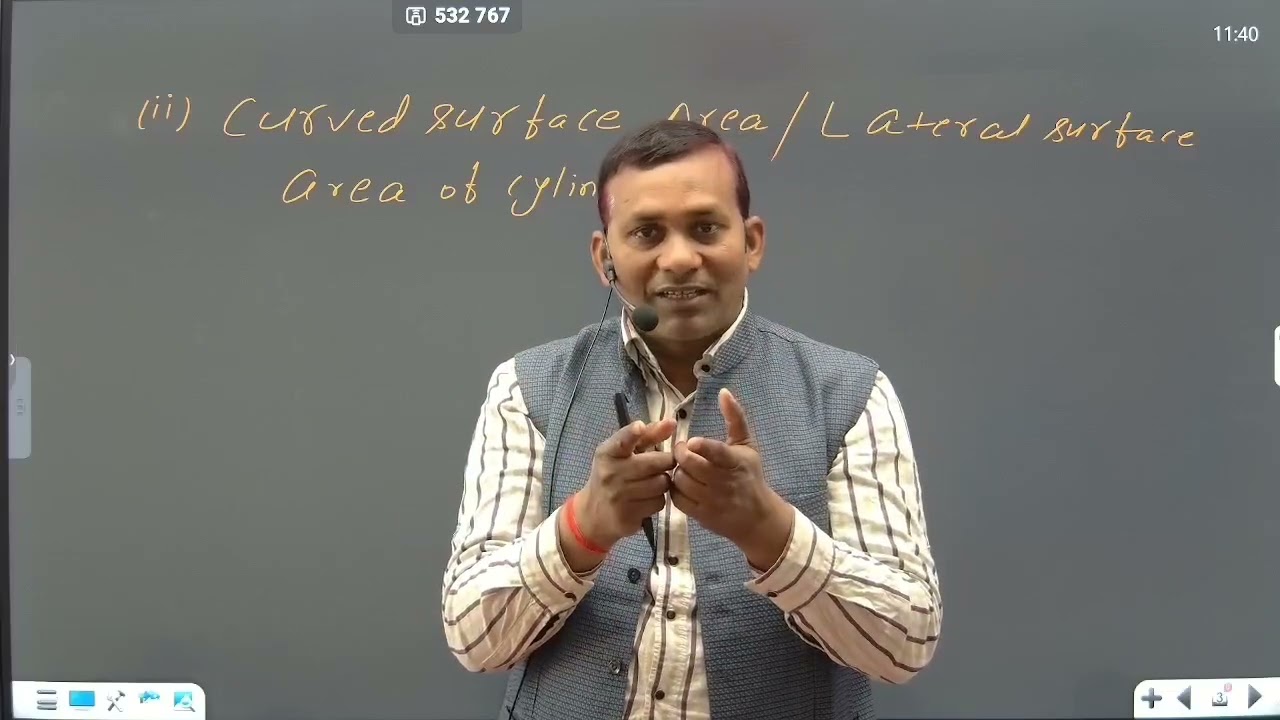 Cylinder for class 9, 10 lecture 1