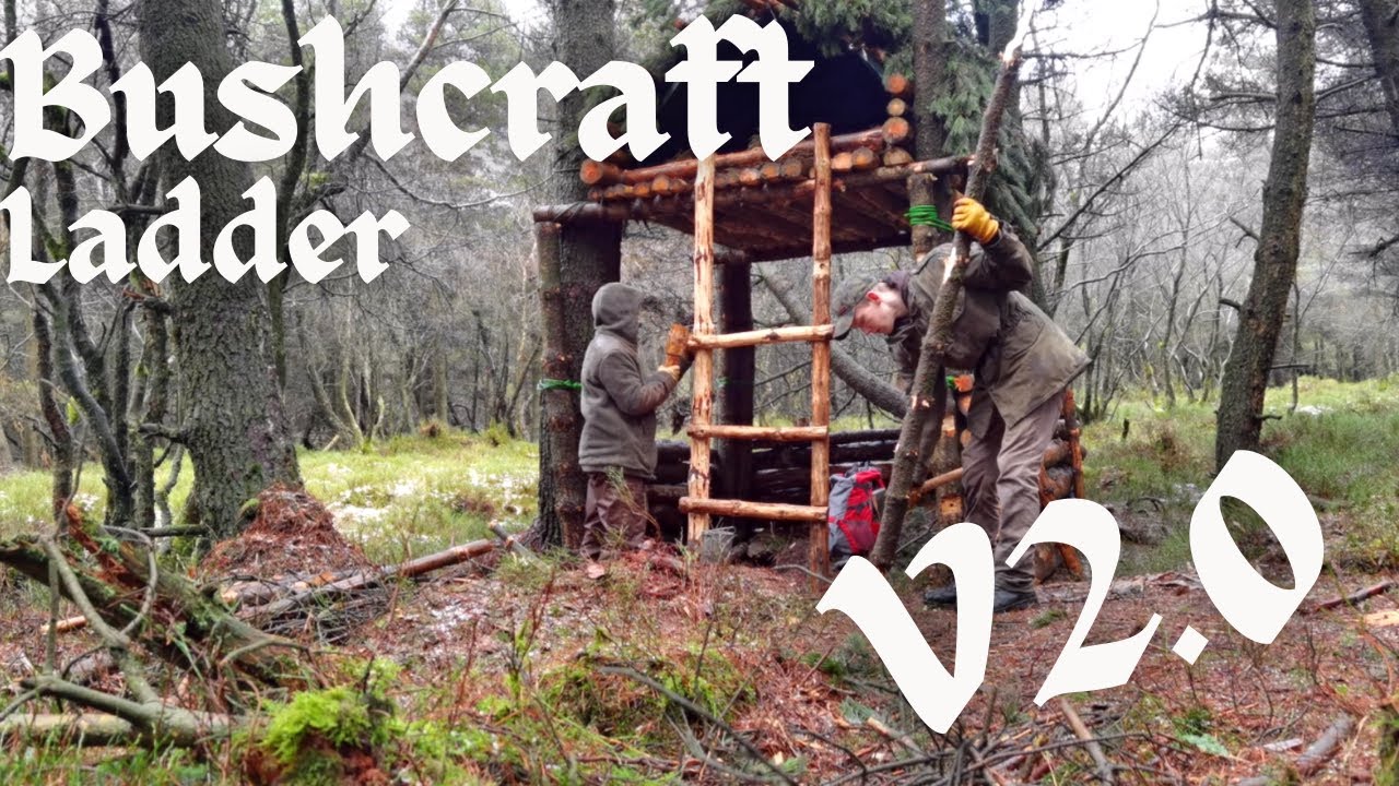 Building a Bushcraft Ladder (V2.0)