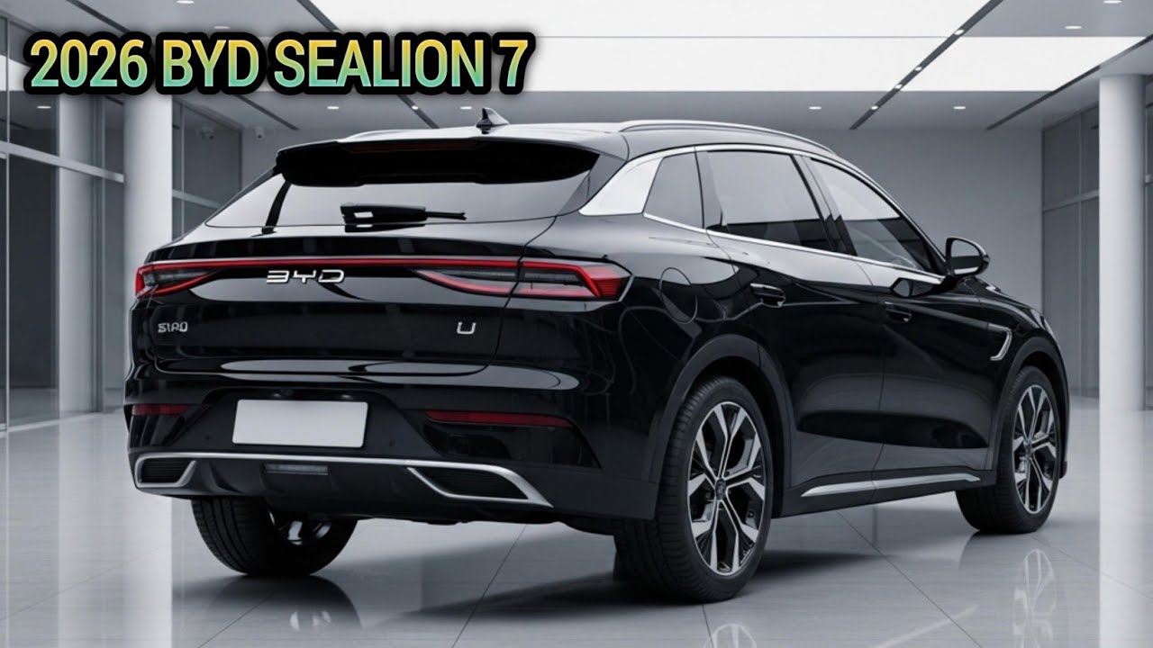 BYD Sealion 7 2026 года &mdash; электрический внедорожник нового поколения с потрясающими характеристик...