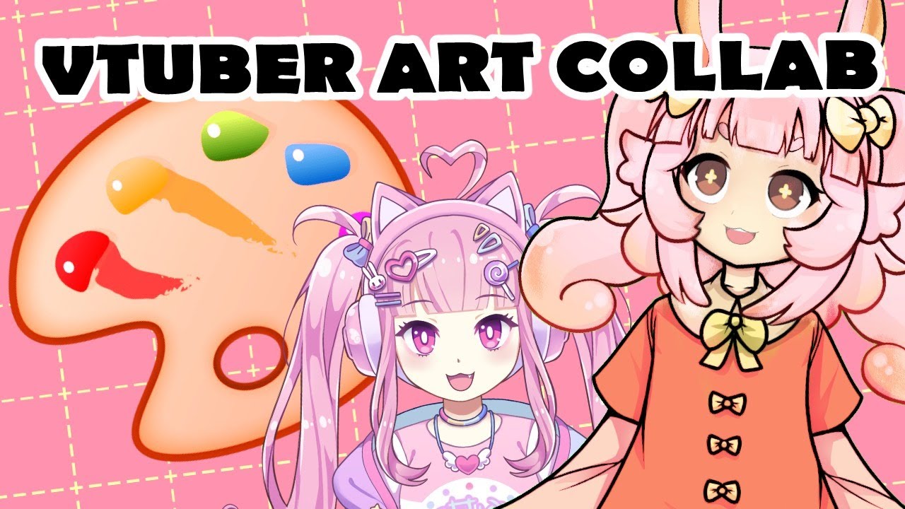 [VTUBER] ART COLLAB webemez + mewdokas