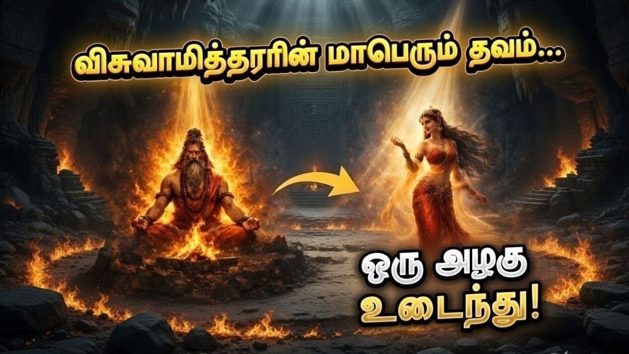E2: தேவேந்திரனை நடுங்க வைத்த ஒரே முனிவன்! #விஸ்வாமித்திரர் #vishwamitrar #hindumythology  in #tamil