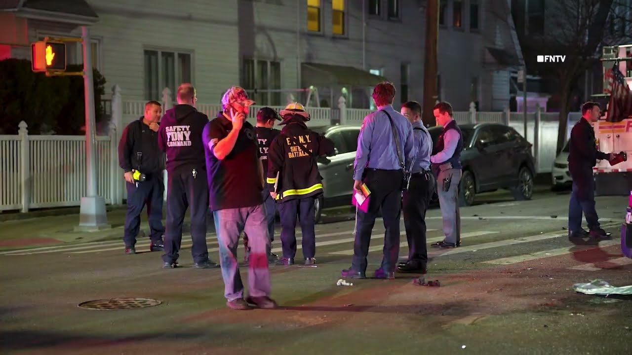 Firetruck Involved in Multi Vehicle Fatal Collision - Brooklyn