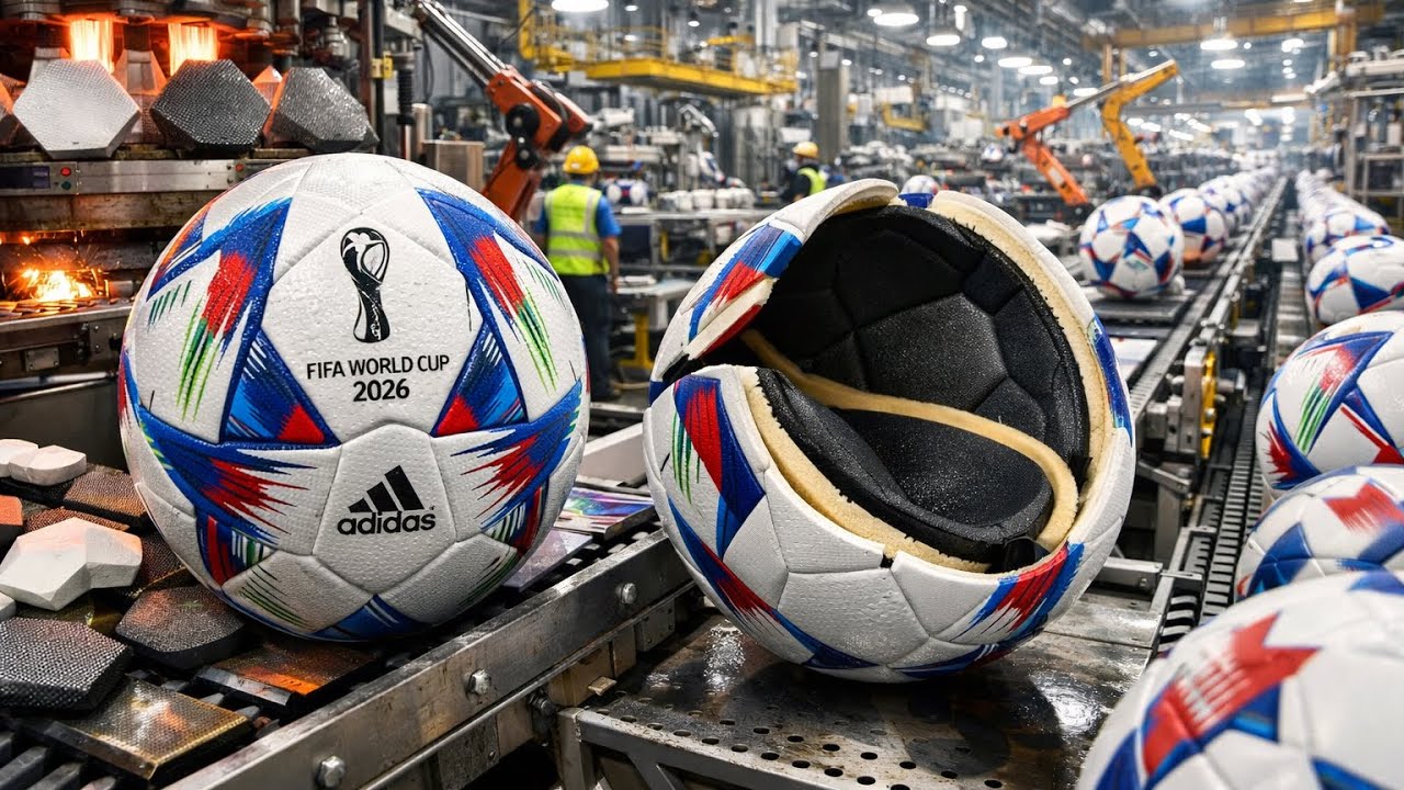 Fabricaci&oacute;n del bal&oacute;n del Mundial 2026: ingenier&iacute;a y precisi&oacute;n