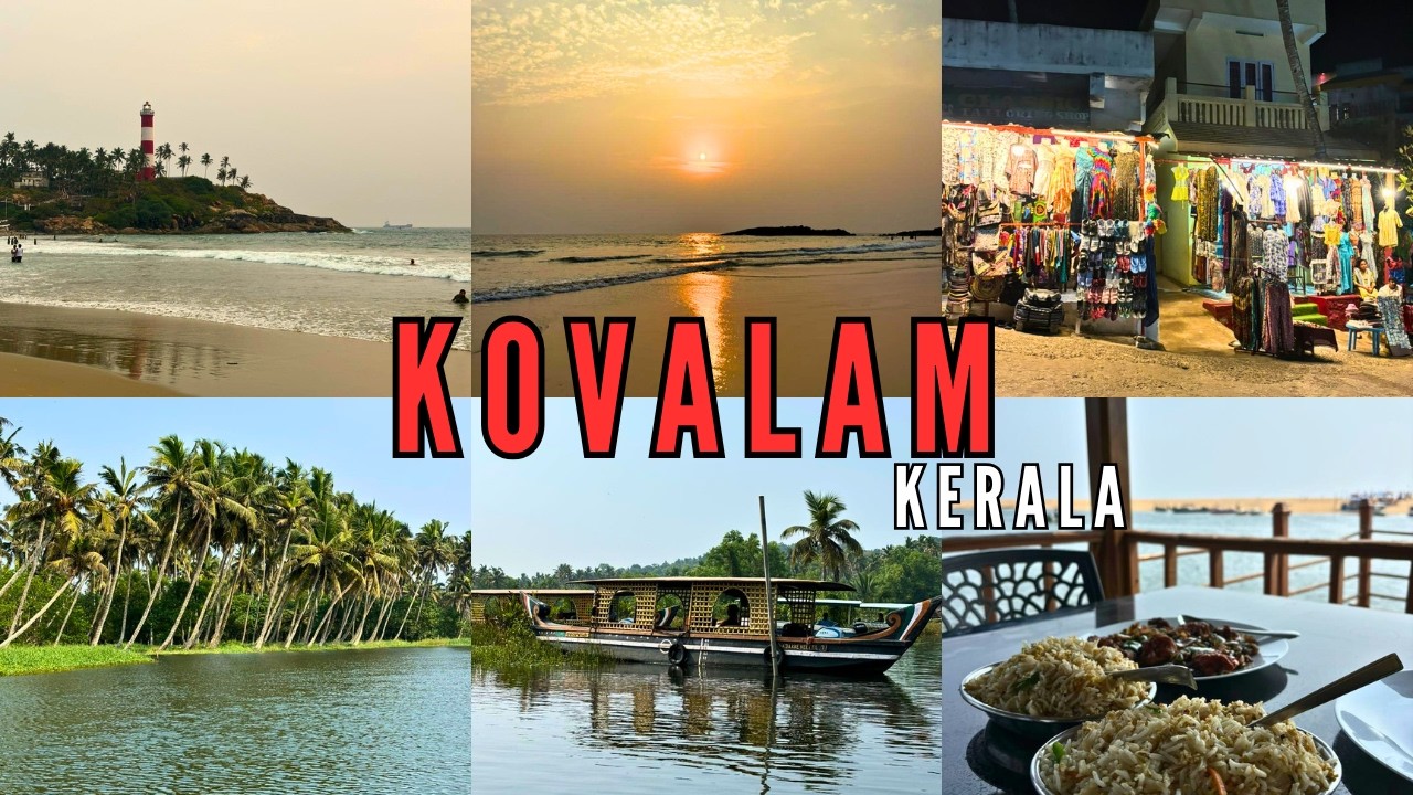 Kovalam Tourist Places | Poovar Island | Kovalam Beach