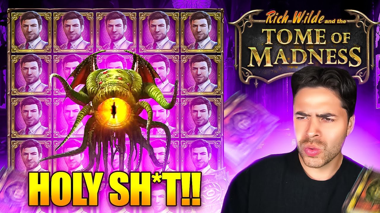 INSANE $200 SPINS ON TOME OF MADNESS!! (Max Bet)