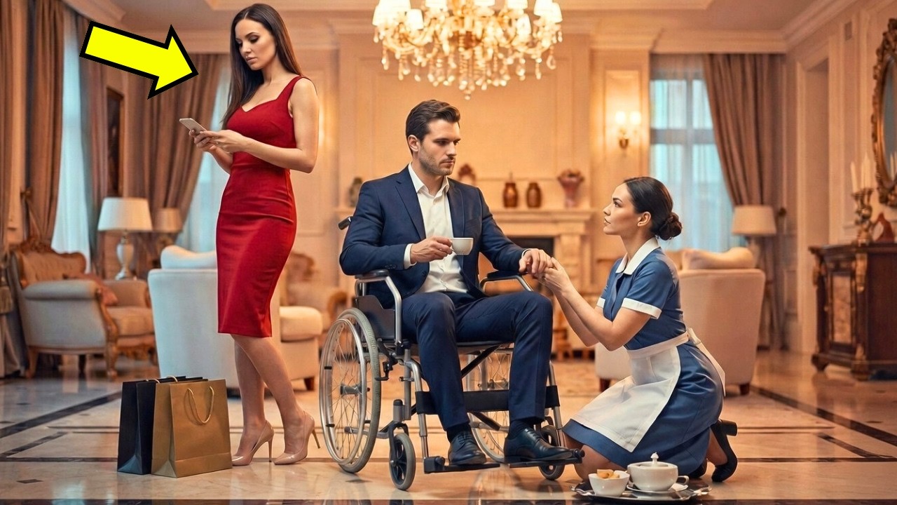 Prometida HUMILLABA a Millonario Parapléjico... Hasta que la Empleada Hizo Algo que lo Cambió TODO