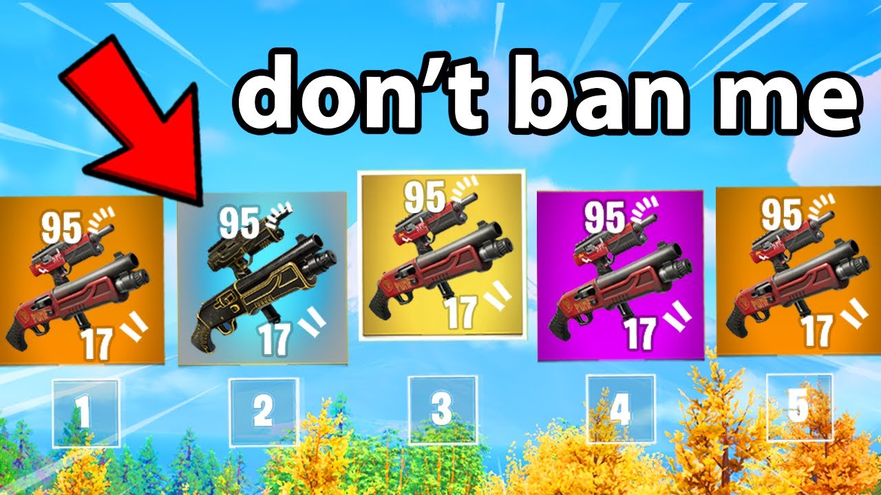 The *PUMP N DUMP* ONLY Challenge in Fortnite