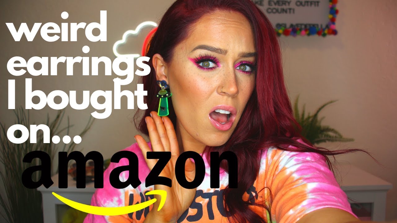 Weird AMAZON Earrings | Amazon Haul